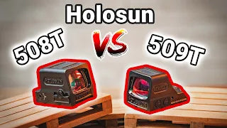 Holosun 508T vs 509T: Comparison, Features and Setup