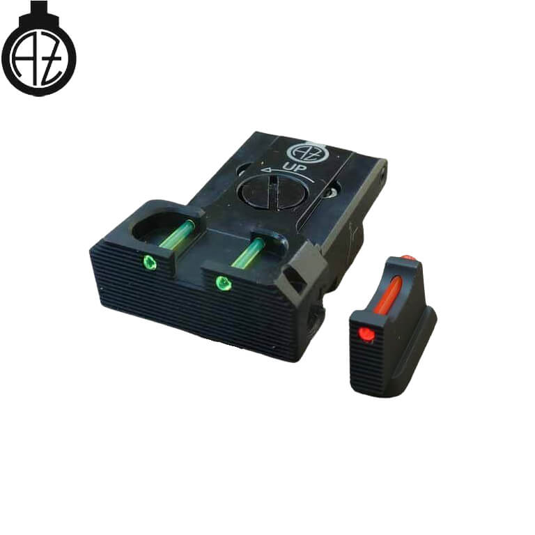 CZ 75B, CZ P-01, CZ 75 SP-01 adjustable sights with fiber optics | type B