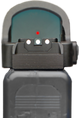 CZ P-10 Optics Ready semi-adjustable sight set | with luminescent dots LPA
